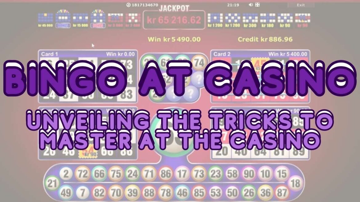bingo at casino tricks to play for winner